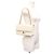 Borsa a tracolla Chanel A01112 in pelle caviar matelassé Bianco - vista 15