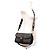 Borsa a tracolla Louis Vuitton Empreinte Noir Diane NM PM Nero - vista 13