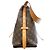 Borsa Tote Louis Vuitton Monogram Carryall NM MM Marrone - vista 4
