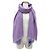 Chanel 13S Cashmere Cotton Stole Purple - view 2