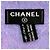 Chanel 13S Cashmere Cotton Stole Purple - view 7