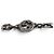 Collana a catena Gucci GG Marmont in argento - vista 6