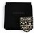 Spilla Chanel Coco Mark in perle eco e strass Nero D'oro - vista 2
