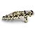 Spilla Chanel Coco Mark in perle eco e strass Nero D'oro - vista 4