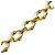 Cintura a catena Chanel Vintage 23 Coco Mark D'oro - vista 4