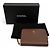 Cartera bi-fold de piel Chanel Castaño - vista 2