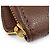 Cartera bi-fold de piel Chanel Castaño - vista 7
