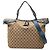 Borsa Satchel Gucci Beige GG Canvas Icon Bit