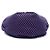 Bottega Veneta Mini Borsa Double Knot Borchiata in Vitello Viola Porpora Viola scuro - vista 3