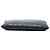 Clutch Chanel Black Large Quilted Lambskin O Case Nero - vista 3