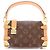 Louis Vuitton Brown Monogram Side Trunk PM Marrone