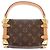 Louis Vuitton Brown Monogram Side Trunk PM Marrone - vista 2