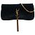 Borsa Kate 99 Monogram con Nappine in Camoscio Nero Saint Laurent