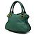 Sac Satchel Marcie Chloé en cuir vert taille Medium - vue 2