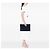 Saint Laurent Porta-tablet con zip Blue Grain De Poudre Blu navy - vista 6