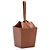 16 Céline Borsa Box in pelle marrone con tracolla Celine - vista 2