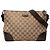 Borsa a tracolla Gucci in tela GG beige