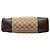 Borsa a tracolla Gucci in tela GG beige - vista 3