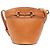 Céline Borsa bucket Crecy in pelle marrone Celine