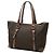 Céline Bolso Tote Celine Brown Macadam Canvas Castaño Marrón oscuro - vista 2