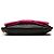 Clutch Prada Black Bicolor Nappa Fiocco Bow Clutch on Strap - vista 3