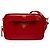 Borsa Camera Prada Red Saffiano Vernice con Fiocco Rosso