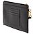 Pouch con zip Saint Laurent Black Large Grain De Poudre Matelasse Cassandre Nero - vista 2