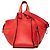 Borsa LOEWE Hammock Small in pelle di vitello rossa Rosso