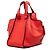 Borsa LOEWE Hammock Small in pelle di vitello rossa Rosso - vista 2