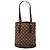 Louis Vuitton Brown Damier Ebene Marais Braun