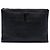 Custodia iPad Monogram in pelle embossed effetto coccodrillo nero Saint Laurent