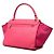 Céline Borsa Trapeze Celine Medium in vitello e camoscio rosa - vista 2