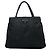 Tote bag Prada City in Tessuto nero