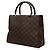 Bamboo Borsa a mano Gucci in nylon GG marrone con bambù Marrone scuro - vista 2