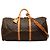 Louis Vuitton Brown Monogram Keepall Bandouliere 60 Marrone