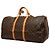 Louis Vuitton Brown Monogram Keepall Bandouliere 60 Marrone - vista 2