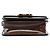 Borsa a tracolla Fendi Karligraphy in vernice marrone Marrone scuro - vista 3