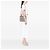 Céline Celine Beige Small Canvas Cabas Thais Satchel - vista 6