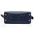 Borsa Satchel Clifton Burberry in pelle grana blu Medium Blu navy - vista 3