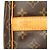 Louis Vuitton Brown Monogram Keepall Bandouliere 55 Marrone - vista 5