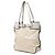 Borsa tote Gucci in tela GG bianca Bianco - vista 2