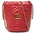 Borsa a secchiello Gucci Small GG Marmont in pelle di vitello matelassé rossa Rosso