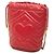 Borsa a secchiello Gucci Small GG Marmont in pelle di vitello matelassé rossa Rosso - vista 2