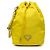 Pouch con coulisse Prada in Tessuto giallo