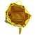 Pouch con coulisse Prada in Tessuto giallo - vista 4