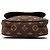 Louis Vuitton Brown Monogram Mini Lin Pochette Cancun Braun - Ansicht 3
