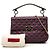 Borsa Valentino Blue Medium Nappa Rockstud Spike Blu navy - vista 7