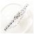 Autre Marque Bracciale con charm in oro bianco e diamante D'oro - vista 3