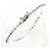 Autre Marque Bracciale con charm in platino con diamante da 1.00ct - vista 3