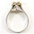 Autre Marque Anello fede in oro 14K e diamanti D'oro - vista 3
